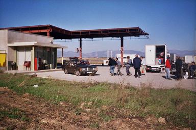 Un momento del rodaje del anuncio