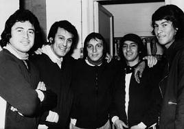 Los Zaraguayos. De izquierda a derecha Blanco, Ocampos ,Soto, Arrúa y Diarte