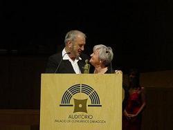 Carriere y Asunción Balaguer, en la gala de Cinefrencia