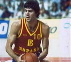 Fernando Martín en la selección española