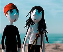 Muñecos que representan a Amaral