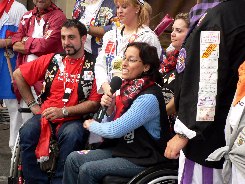 Teresa Perales, pregonera de Interpeñas